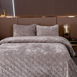 Покрывало 240x260 Sofi De MarkO Алира бежевое