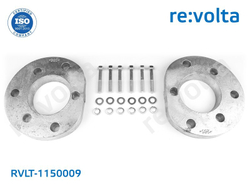 Проставки увеличения клиренса передние для автомобилей Ford и Volvo / 20 мм / RVLT-1150009