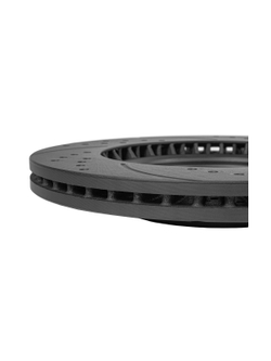 Диск тормозной передний перфорированный PRO-LINE с покрытием (комплект 2 шт) HYUNDAI/KIA GANZ GIJ06089S