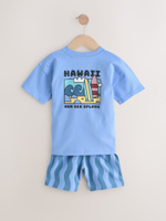 Футболка и шорты в комплекте для мальчика Next AJ4-848, Синий