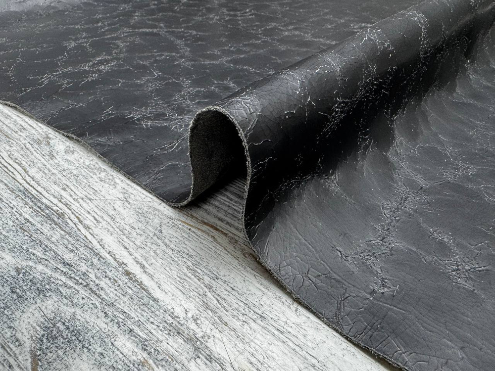 Ottiva Extra Crash Nero (1,3-1,5 мм), цв. Черный, натуральная кожа