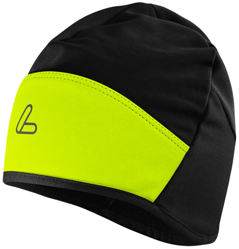 Шапка LOFFLER WINDSTOPPER FLAPS neon yellow, EL27497-200