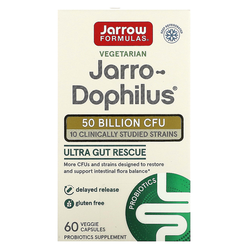 Jarrow Formulas, Jarro-Dophilus®, 50 млрд КОЕ, 60 растительных капсул