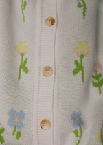 Комбинезон вязаный (цветочные мечты)