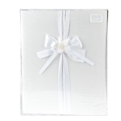 Альбом для фотографий (свадебный) "Белый танец" (28*33*4,5см.) на 240 фотографий (10*15см.) + 3-и ма