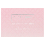 Clean Skin Club, гуа-ша, моделирующий камень, белый кварц, 1 шт.