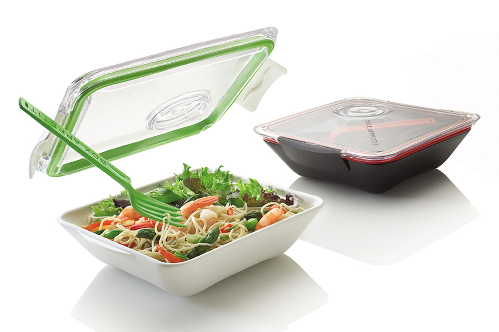 Ланч-бокс black+blum, box appetit, 1 л, черный