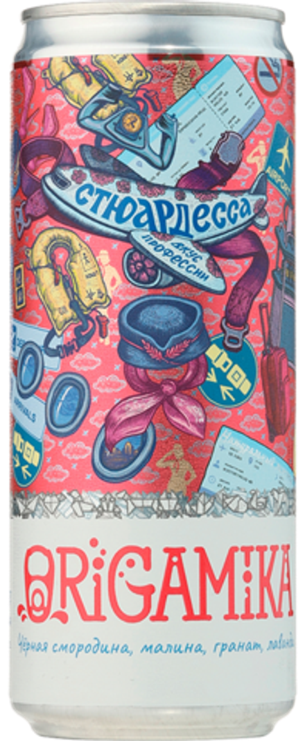 Газированный напиток Оригамика Стюардесса / Origamika Styuardessa 0.33 - банка