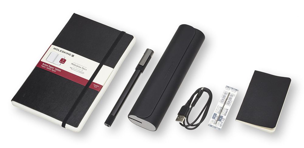 Набор Smart Writing Moleskine Smart Pen+ Ellipse c футляром (SWSB)