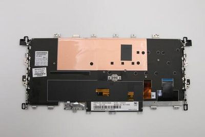 Клавиатура для Ноутбука Lenovo LenovoThinkPad X1 Yoga 1st Gen с подсветкой, раскладка - казахская, черная (01AW953)