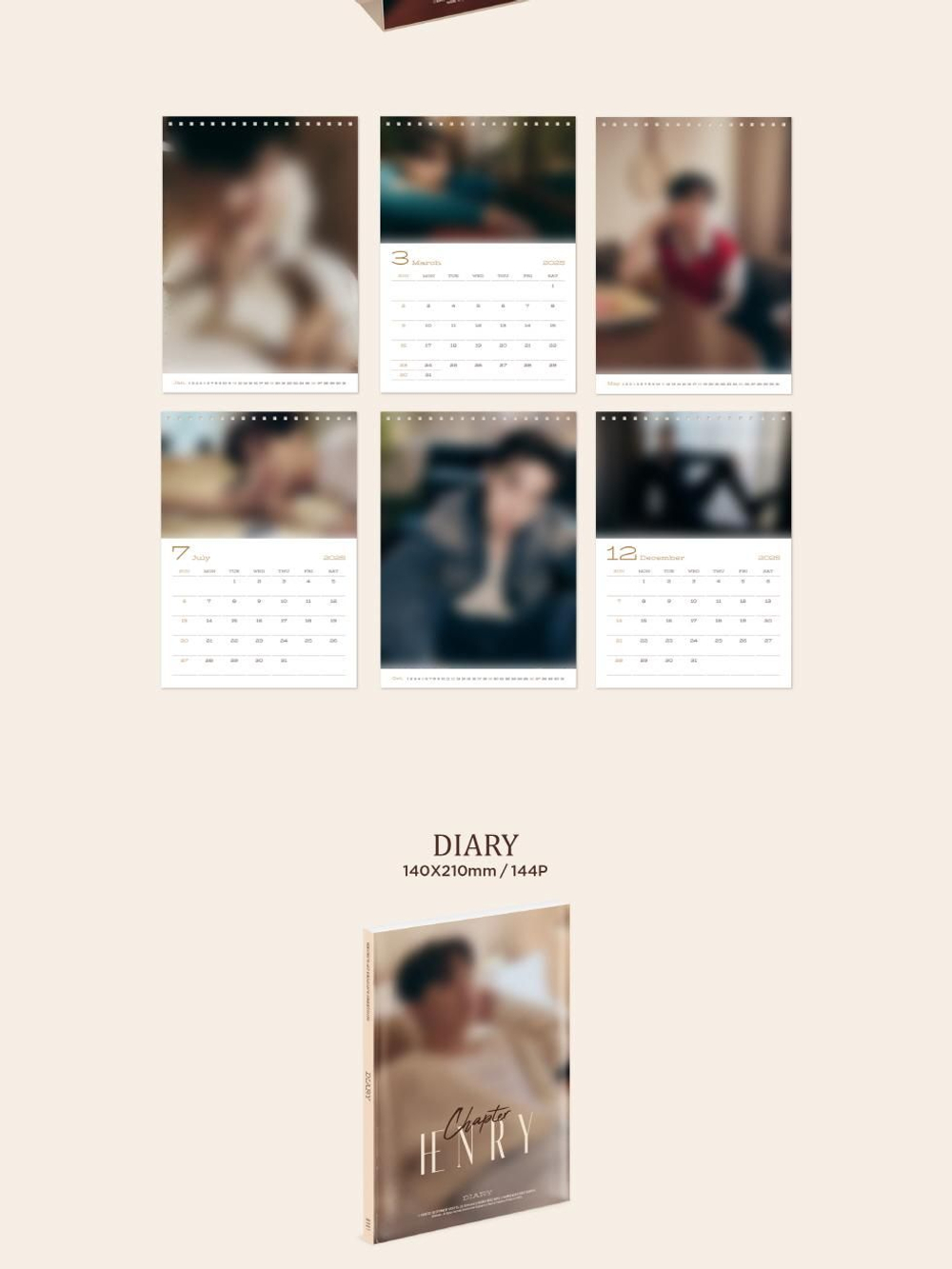 товары HENRY - CHAPTER HENRY 2025 SEASON'S GREETING