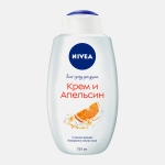 Гель-уход для душа Крем и апельсин NIVEA 750мл