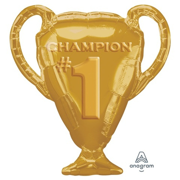 Фольгированный шар-фигура «Кубок чемпиона. №1», 71 см