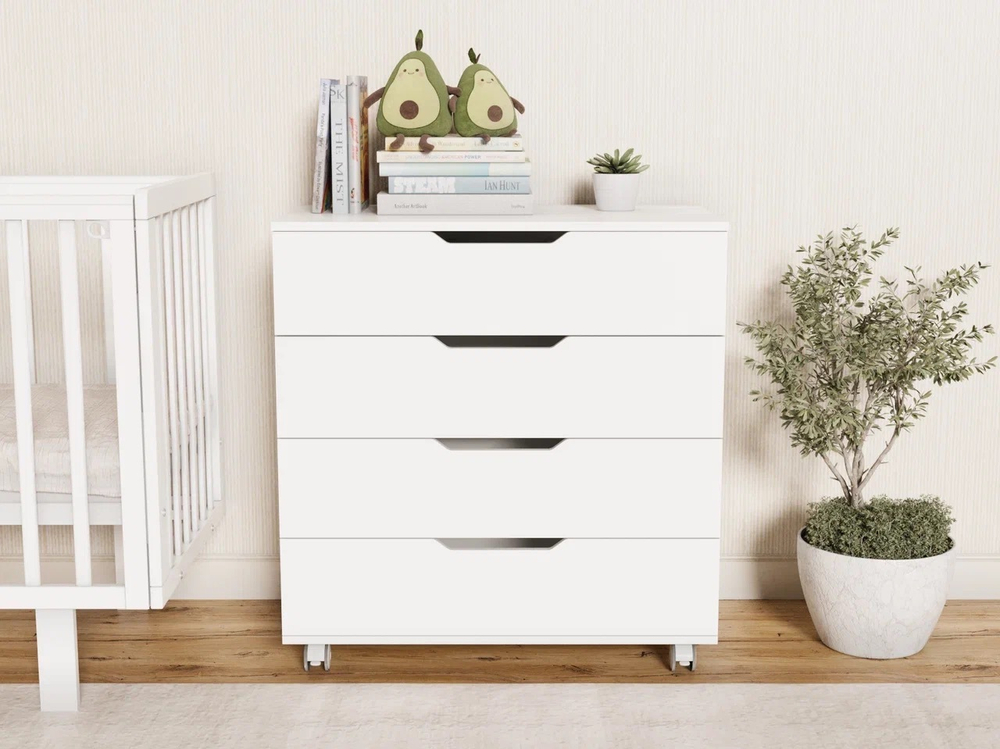 Комод пеленальный Incanto Юг 800/4 белый