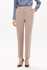 31182 Брюки женские (пепельно-бежевый)