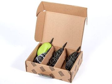 Набор пластиковых фидерных кормушек FC M1 ФЛЭТ МЕТОД 6шт. (коробочная версия)