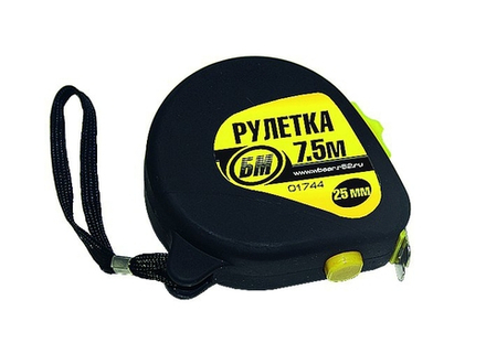 Рулетка  2 м   RSx15  с 2 фикс БМ 01716