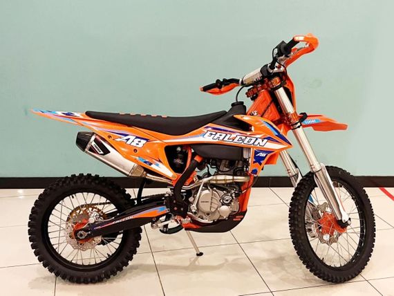 Мотоцикл кроссовый эндуро BIZON Falcon A8 PRO 300 21/18