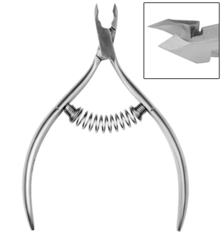 Irisk Premium KS-50 - Кусачки для кутикулы, 5мм