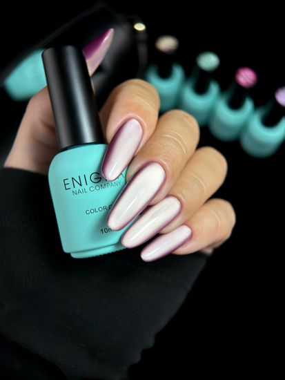 Гель-лак с эффектом кошачий глаз ENIGMANIC AURA silk cat 10 мл. #06