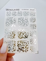 Слайдеры для педикюра фольгированные Арт. PF-001S
