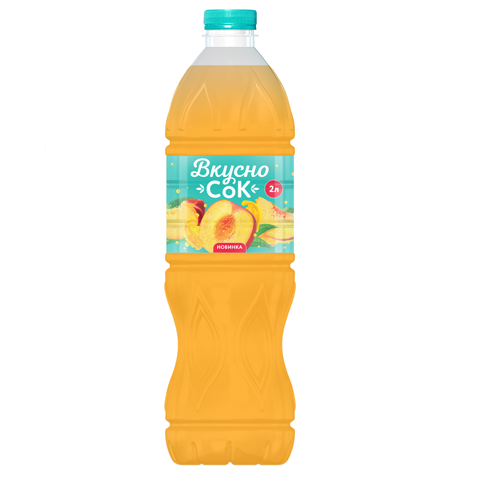 Напиток "Вкусно Сок" персик 2л