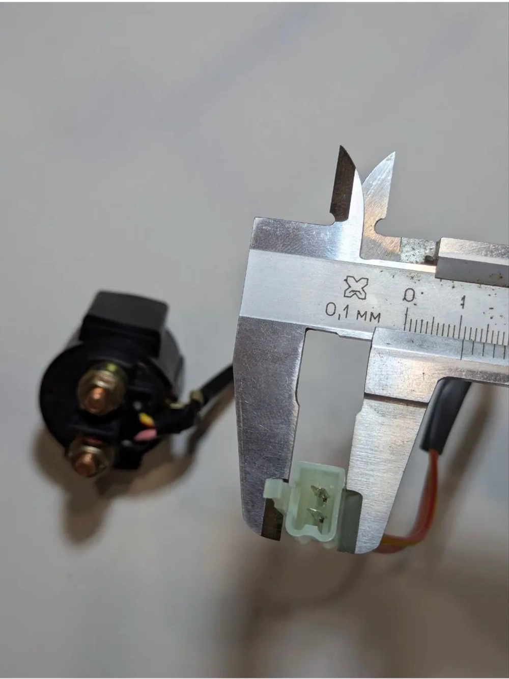 -t Реле стартера с разъемом для скутера, мопеда, питбайка 12V