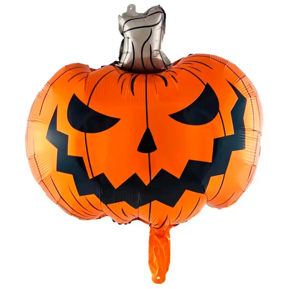 К фигура, Грозная тыква, 25"/64 см, фольгированный шар