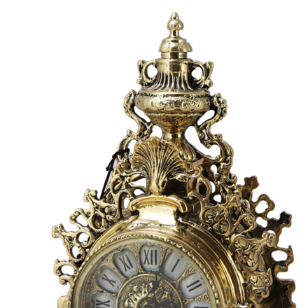 Bello De Bronze Каминные часы с канделябрами "Париж", "золото"