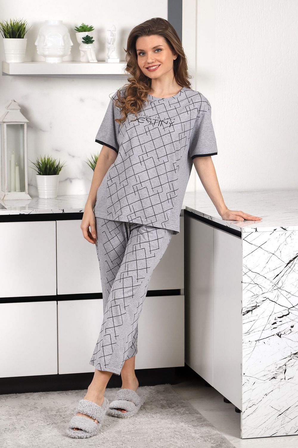 Костюм Груви Виотекс СЕРЫЙ МЕЛАНЖ