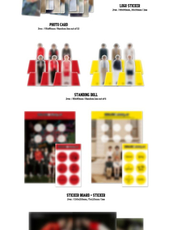 Альбом 82MAJOR - BEAT BY 82 1st Mini Album 2 Version SET