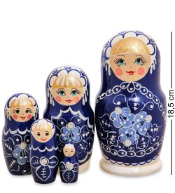 Народные промыслы МР-10/29 Матрешка 5-кукольная (Вятская)