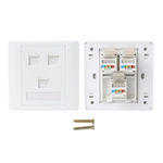 Панель компьютерных розеток типа 86 CAT5E, сетевой модуль RJ45, кабельный интерфейс, розетка