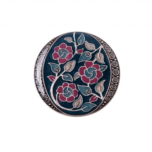 Брошь Clara Bijoux Цветы F77091 G
