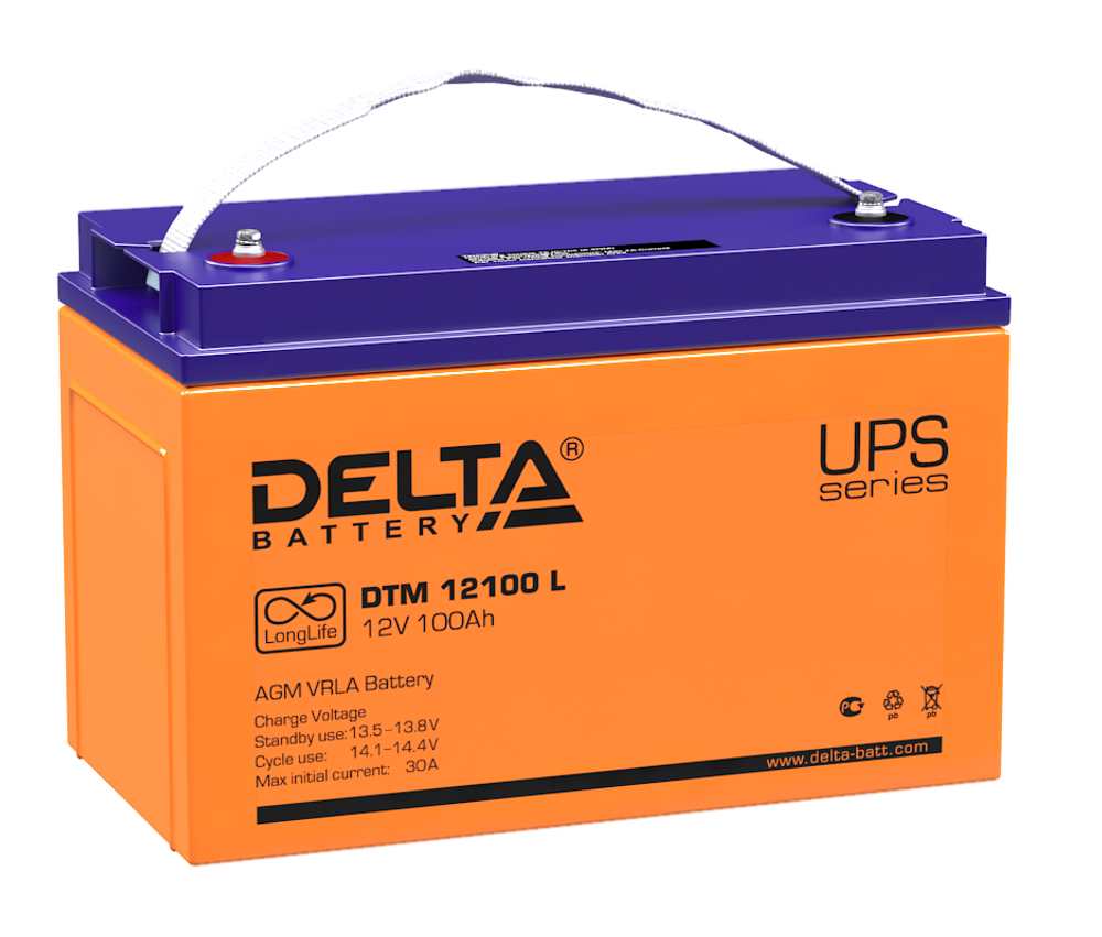 Батарея  Delta DTM 12100 L