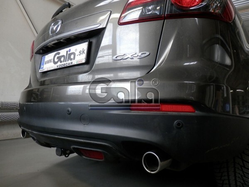 Фаркоп оцинкованный Galia M133C для Mazda CX-9 2006-2012, 2012-2017(паспорт и сертификат в комплекте)(без электрики)