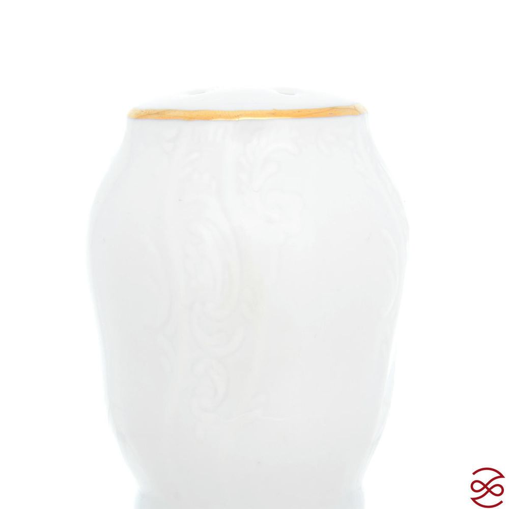 Солонка Bernadotte Белый узор 7 см