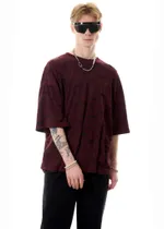 Футболка Issaya Utopia бордовая