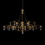 Подвесная светодиодная люстра Loft It Mira 10590/1000 Gold Asfour