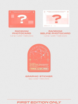 Альбом Treasure - The First Step : Treasure Effect 1st Album RANDOM Version