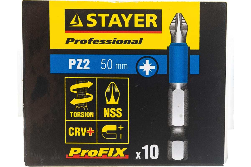 Технические характеристики бит STAYER 26223-2-50-10_z01