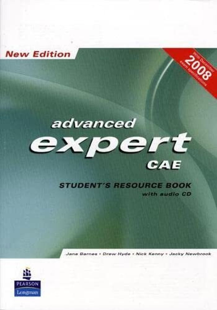 Expert Advanced NEd Student&#39;s RESOURCE Book without key +CD