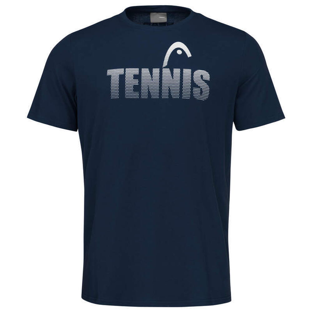 Детская теннисная футболка Head Club Colin T-Shirt - dark blue