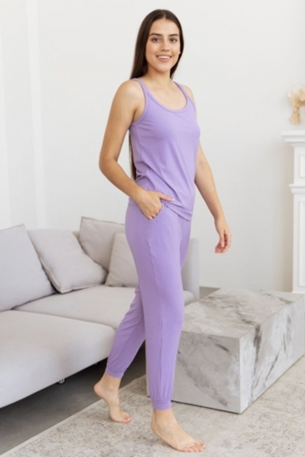 Пижамные штаны женские 4518W-50092 Melado