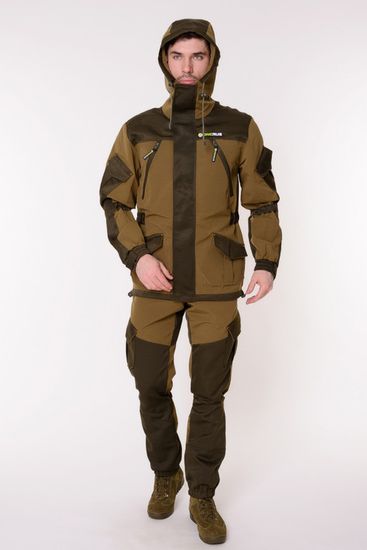 Костюм "Горка" кур+бр (Брезент летний, Хаки)