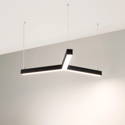 Светильник SP-RAYS-3-HANG-5050-510-34W Day4000 (RAL9005, 120 deg, 230V) IP33 1415lm (Arlight, Металл) 049208