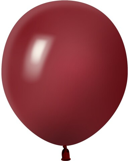 Шар (12''/30 см) Бургундия, пастель ретро, 100 шт.