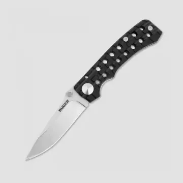 Складной нож CRKT Ruger Go-N-Heavy CR/R1801 c клинком из стали 8Cr13MoV, рукоять алюминий