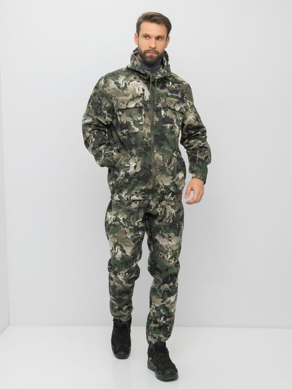 Костюм летний Стрелок ткань Сорочка цвет Зеленый питон