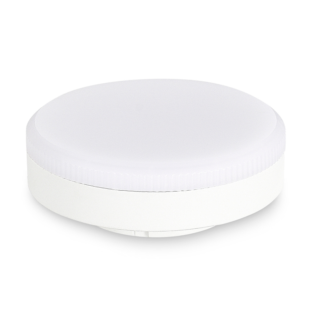 Светодиодная лампа 7Вт,  220В,  GX53,  4000K,  595Лм,  Ra&gt;80,  110°,  D75хH24мм